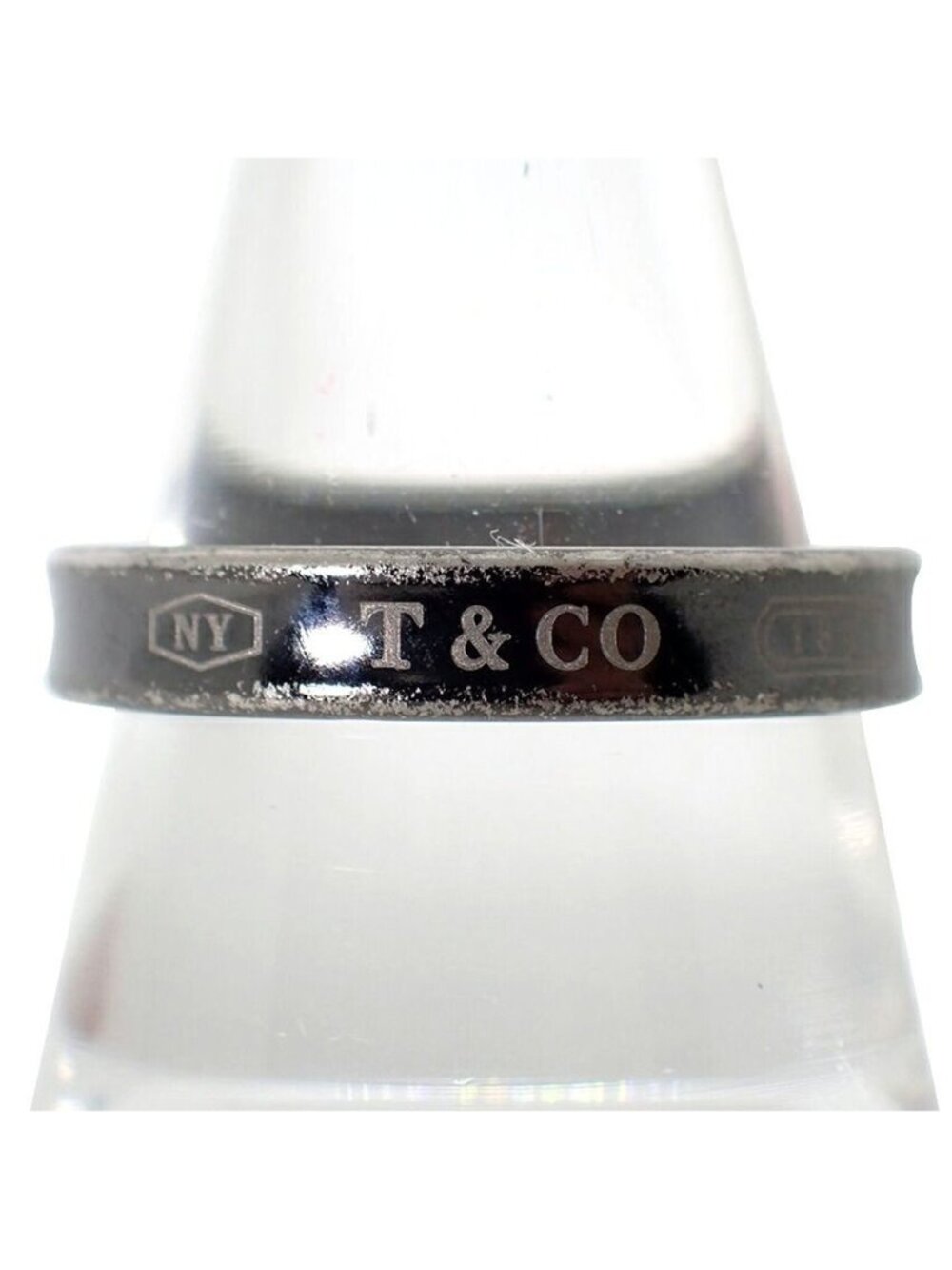 Tiffany & Co Titanium Narrow Ring